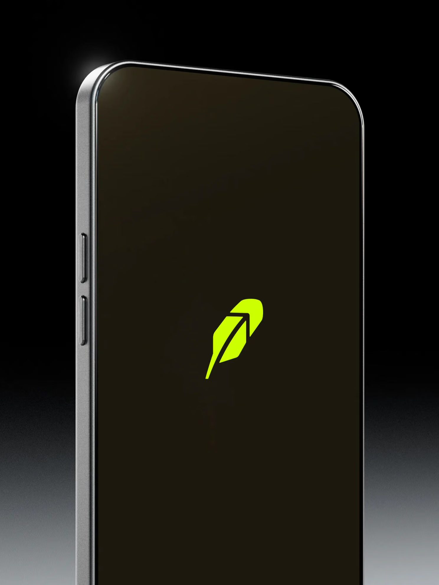 Robinhood stock detail page on a phone